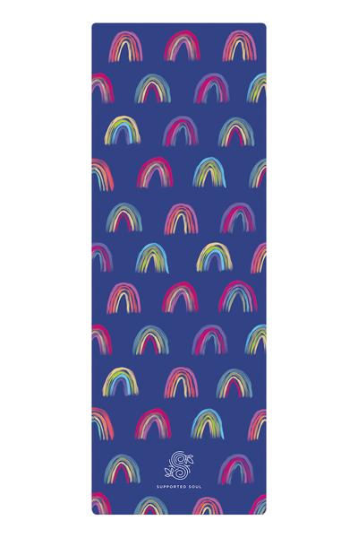 Supported Soul Rainbow Connection Kids Yoga Mat - RVN Wellness